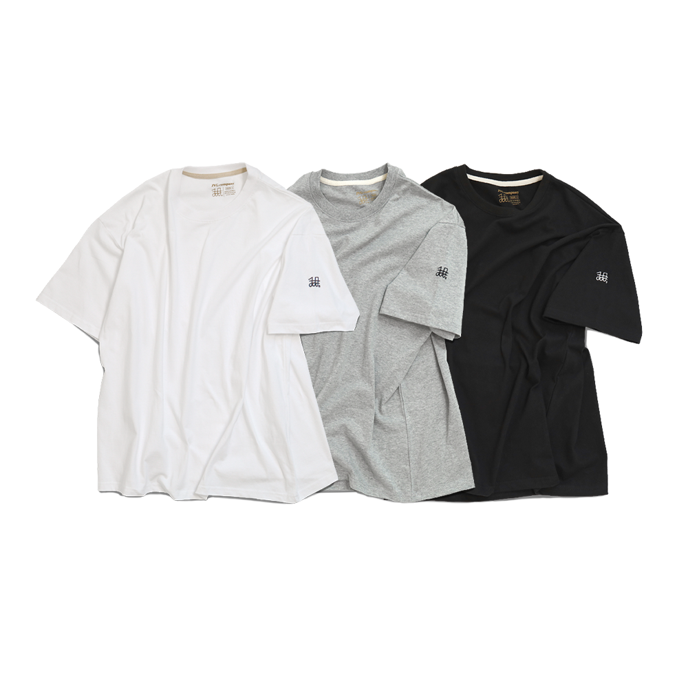 자모닉 썸레이블® 헤비코튼 루즈핏 반팔 티셔츠 3Pack